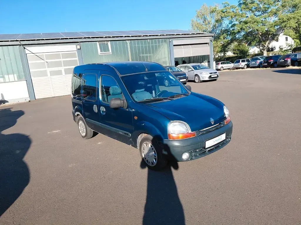 Gebraucht Renault Kangoo 75 PS (55 kW) 1999 Grün Van / Kleinbus