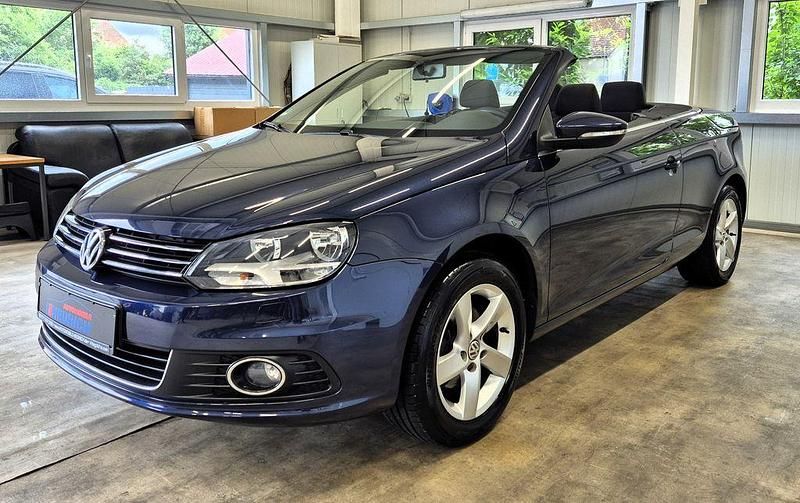 Blau Gebraucht 2012 VW Eos Cabrio | 7.990 € (Fairer Preis) - Bild 1/4