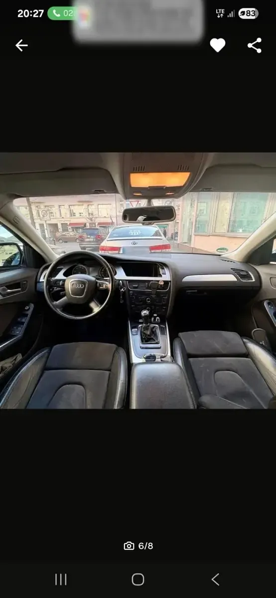 Gebraucht Audi A4 160 PS (117 kW) 2008 Schwarz Limousine