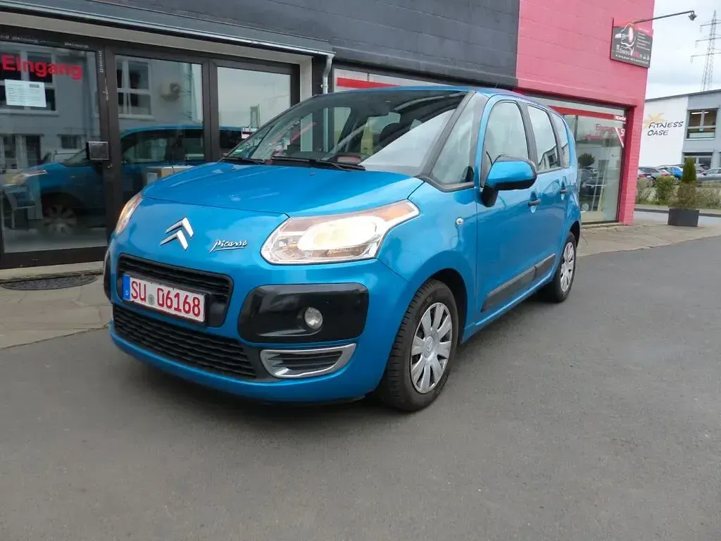 Gebraucht Citroën C3 Picasso Tendance 95 PS (69 kW) 2010 Blau Van / Kleinbus