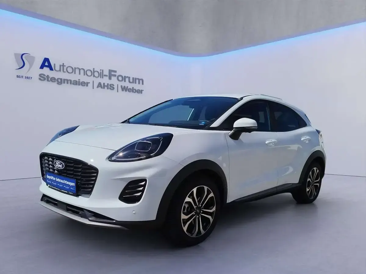 Gebraucht Ford Puma Titanium 125 PS (91 kW) 2025 Frostweiß SUV