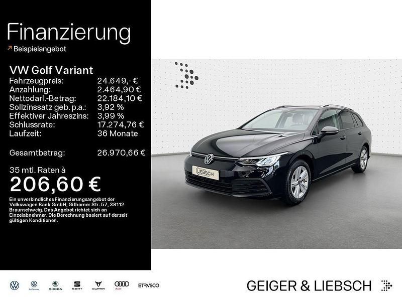 Deep black perleffekt Gebraucht 2023 VW Golf VIII Life Kombi | 24.649 € (Fairer Preis) - Bild 1/4