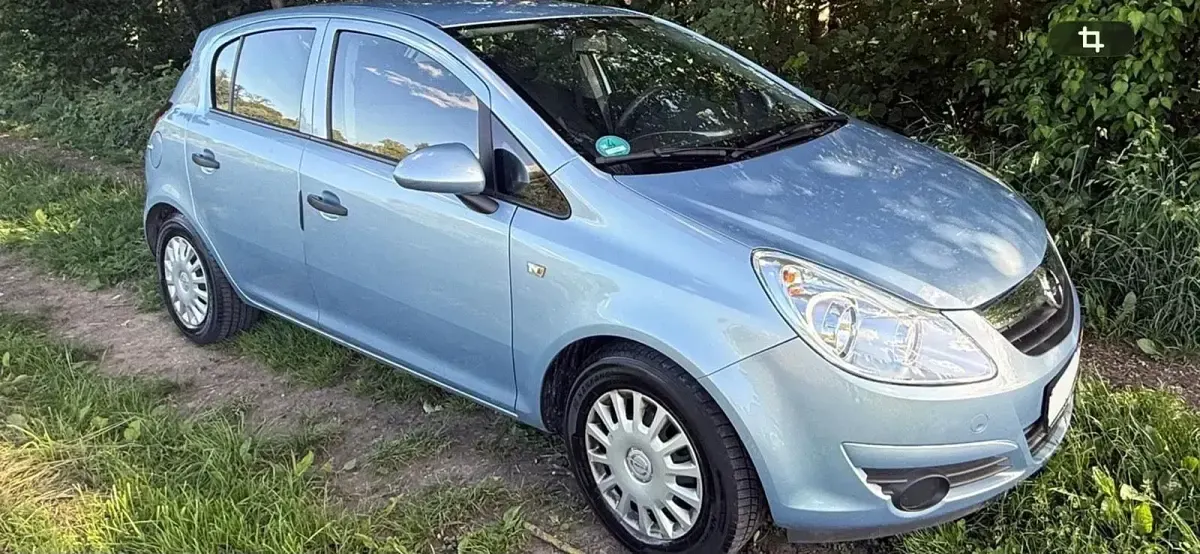 Gebraucht Opel Corsa Eco 55 PS (40 kW) 2009 Blau Kleinwagen