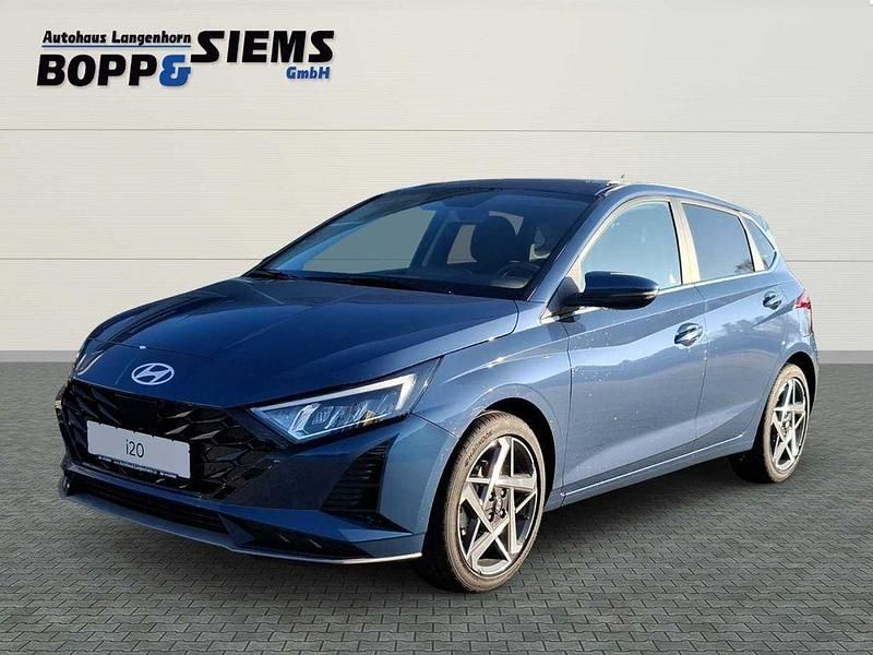 Vibrant blue Neu 2025 Hyundai i20 Prime Limousine | 26.460 € (Fairer Preis) - Bild 1/4