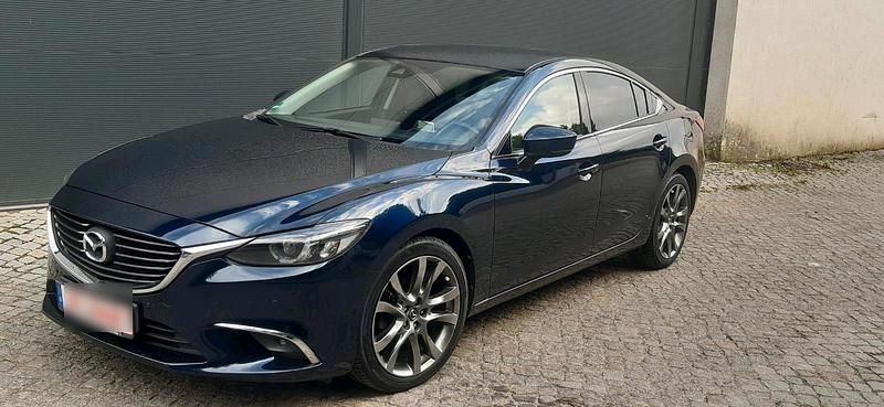 Blau Gebraucht 2017 Mazda 6 Active Limousine | 8.600 € (Fairer Preis) - Bild 1/4