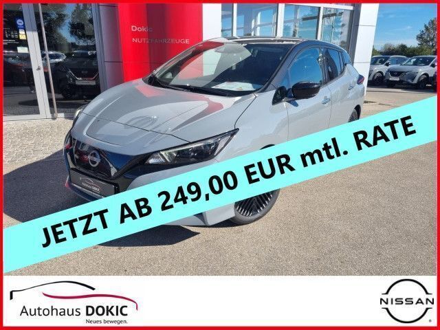 Ceramic grey/ dach black metallic Gebraucht 2024 Nissan Leaf N-Connecta Kleinwagen | 24.990 € (Etwas zu teuer) - Bild 1/4