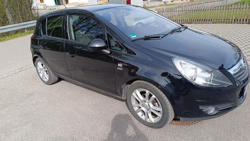 Gebraucht Opel Corsa 86 PS (63 kW) 2010 Schwarz Kleinwagen