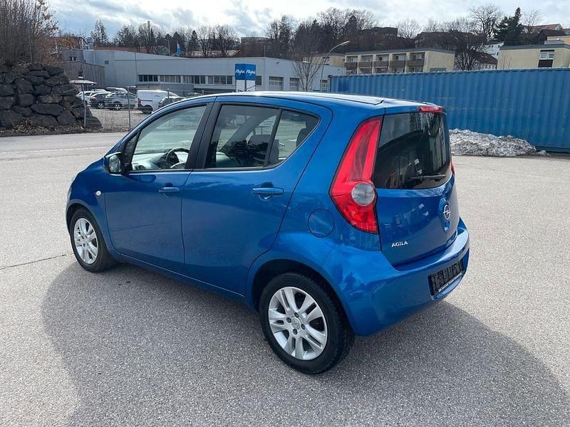 Gebraucht Opel Agila Edition 94 PS (69 kW) 2011 Blau Kleinwagen