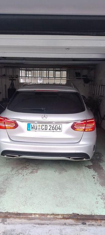 Gebraucht Mercedes C300 AMG 245 PS (180 kW) 2018 Silber Limousine