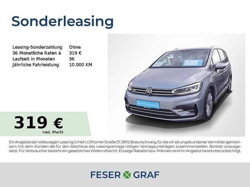Oyster silver metallic Gebraucht 2025 VW Touran R-line Van / Kleinbus | 32.440 € (Superpreis) - Bild 1/4