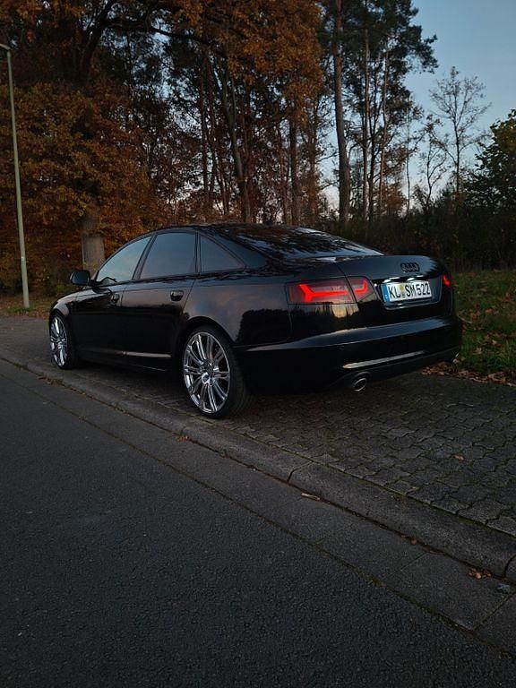 Schwarz Gebraucht 2008 Audi A6 Ambiente Limousine | 7.800 € (Etwas zu teuer) - Bild 1/4