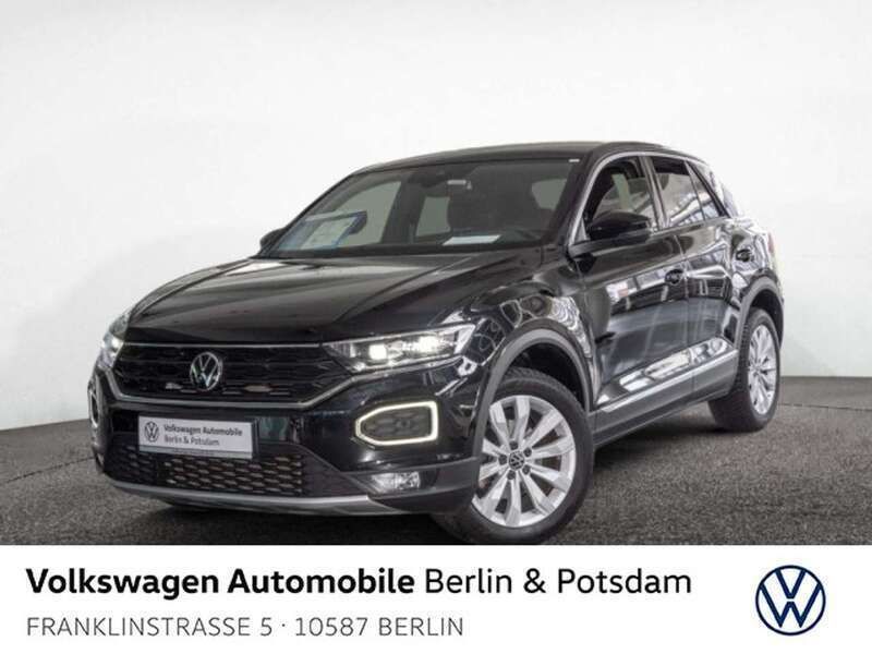 Schwarz Gebraucht 2022 VW T-Roc Sport SUV | 23.930 € (Superpreis) - Bild 1/4