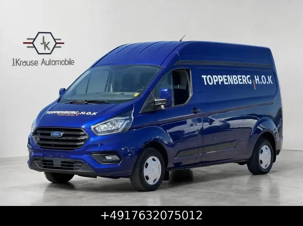 Gebraucht Ford Transit Custom Trend 131 PS (96 kW) 2020 Blau Van / Kleinbus