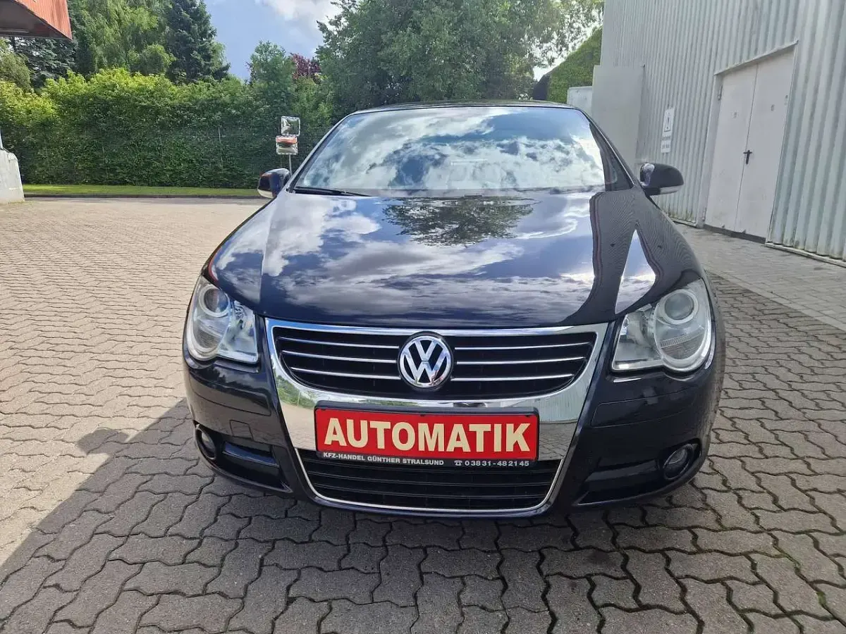 Gebraucht VW Eos Individual 140 PS (102 kW) 2007 Deep black perleffekt Cabrio