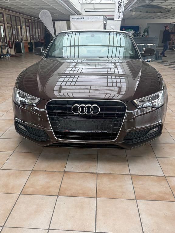 Braun Gebraucht 2016 Audi A5 Cabriolet Sport Cabrio | 17.290 € (Guter Preis) - Bild 1/4