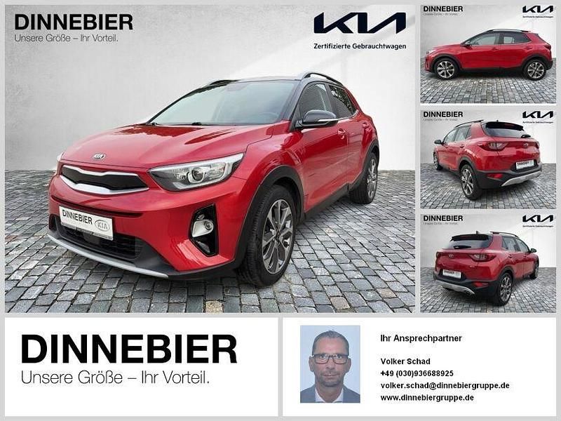 Schwarz Gebraucht 2020 Kia Stonic Spirit SUV | 14.590 € (Fairer Preis) - Bild 1/4