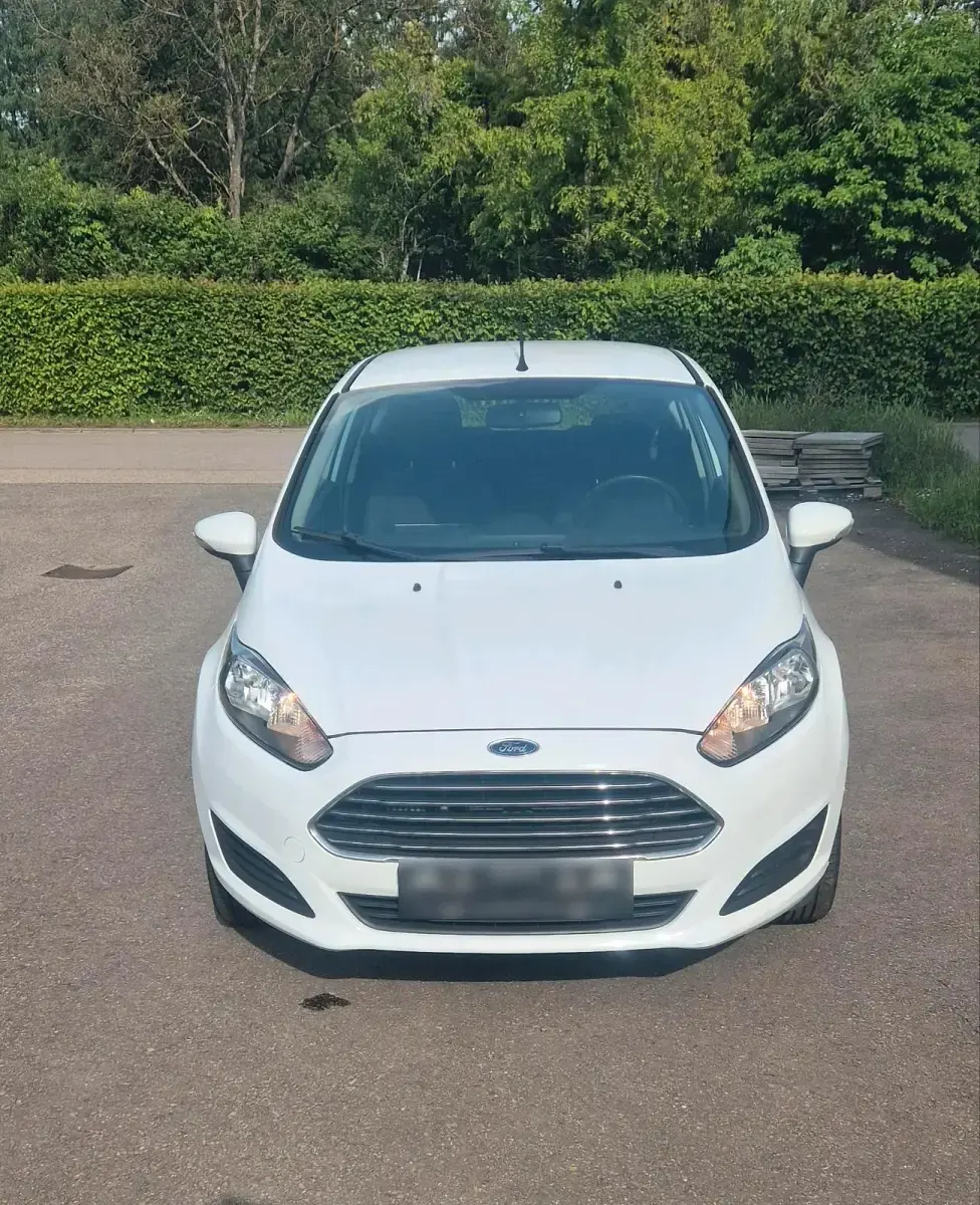 Gebraucht Ford Fiesta 80 PS (58 kW) 2013 Weiß Kleinwagen