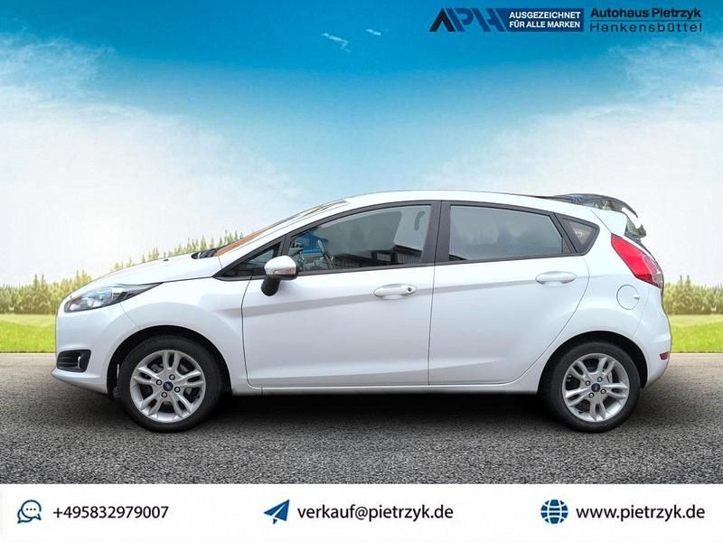 Gebraucht Ford Fiesta Trend 82 PS (60 kW) 2017 Weiß Kleinwagen