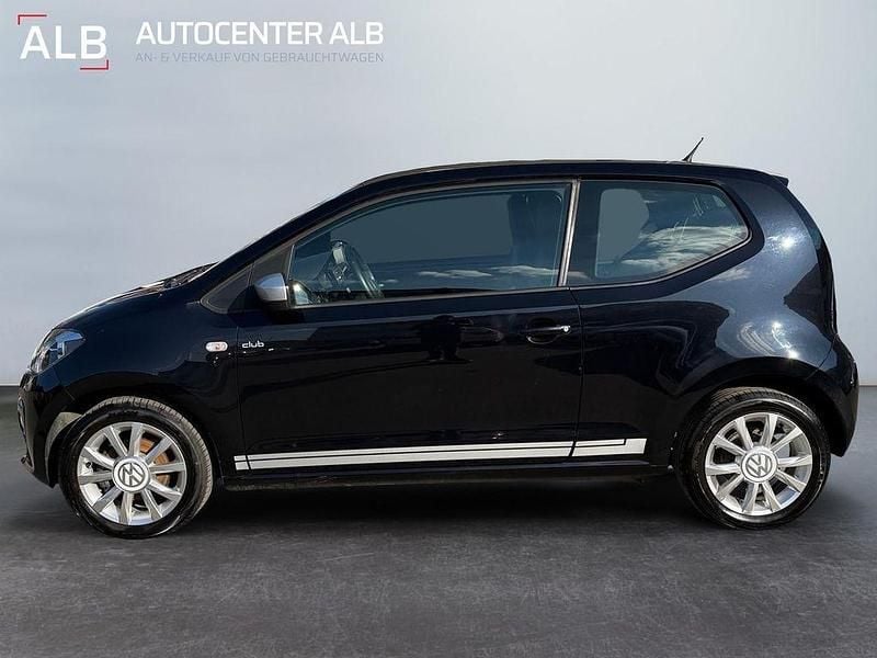 Gebraucht VW up! CLUB 75 PS (55 kW) 2016 Schwarz Kleinwagen