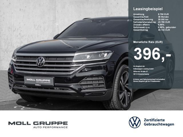 Schwarz Gebraucht 2022 VW Touareg Basis SUV | 43.780 € (Superpreis) - Bild 1/2