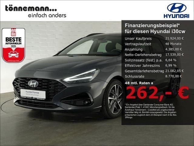 Grau Gebraucht 2024 Hyundai i30 Advantage Kombi | 21.924 € (Guter Preis) - Bild 1/4