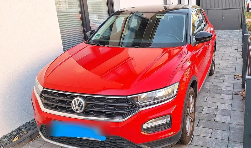 Rot Gebraucht 2019 VW T-Roc SUV | 12.800 € (Superpreis) - Bild 1/4