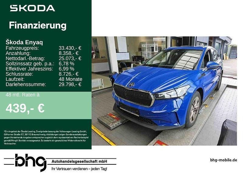 Energyblau Gebraucht 2022 Skoda Enyaq iV SUV | 33.430 € (Fairer Preis) - Bild 1/3