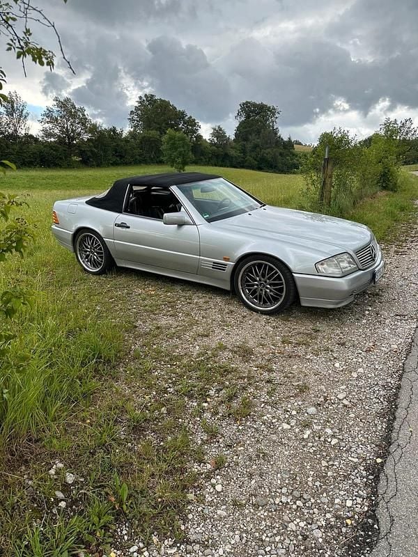 Gebraucht Mercedes SL500 320 PS (235 kW) 1994 Silber Cabrio
