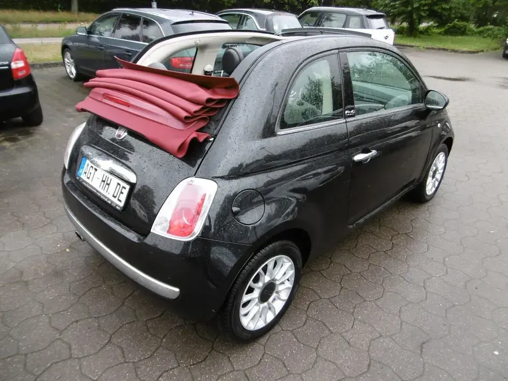 Gebraucht Fiat 500C Lounge 69 PS (50 kW) 2013 Schwarz Cabrio