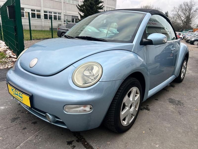 Gebraucht VW New Beetle Cabriolet 116 PS (85 kW) 2004 Blau Cabrio
