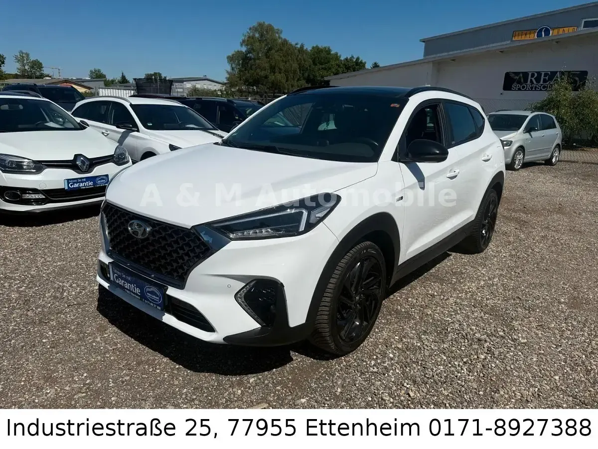 Gebraucht Hyundai Tucson N Line 185 PS (136 kW) 2020 Weiß SUV