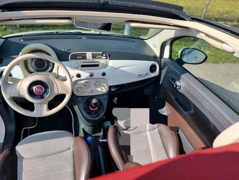 Gebraucht Fiat 500C 86 PS (63 kW) 2011 Weiß Cabrio