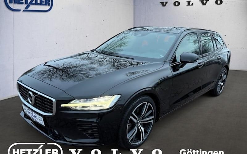 Schwarz Gebraucht 2020 Volvo V60 R-Design Kombi | 36.990 € - Bild 1/4