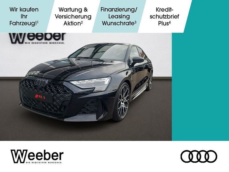 Schwarz Gebraucht 2024 Audi RS3 Sport Limousine | 70.927 € - Bild 1/4