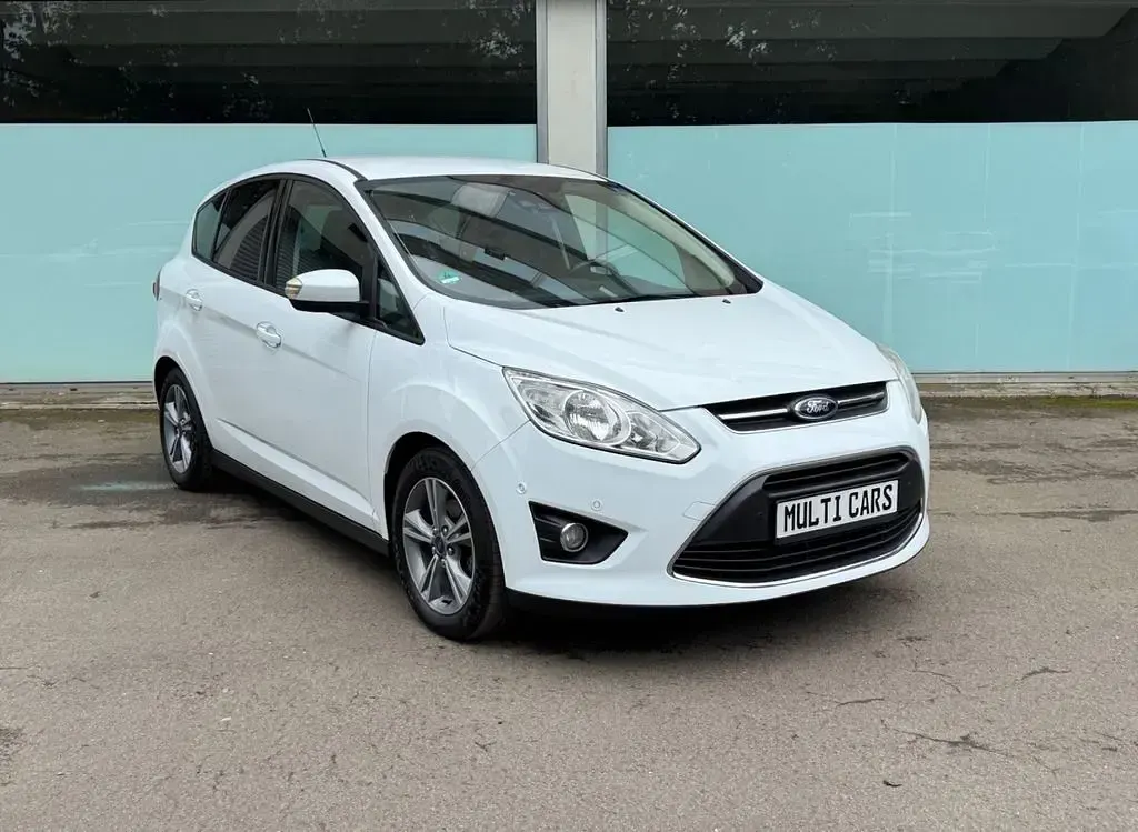 Gebraucht Ford C-MAX 125 PS (91 kW) 2015 Weiß Van / Kleinbus