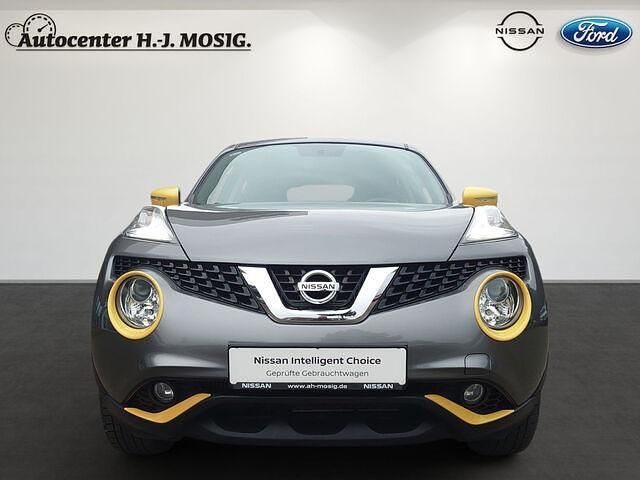 Gebraucht Nissan Juke Acenta 116 PS (85 kW) 2018 Grau schwarz SUV