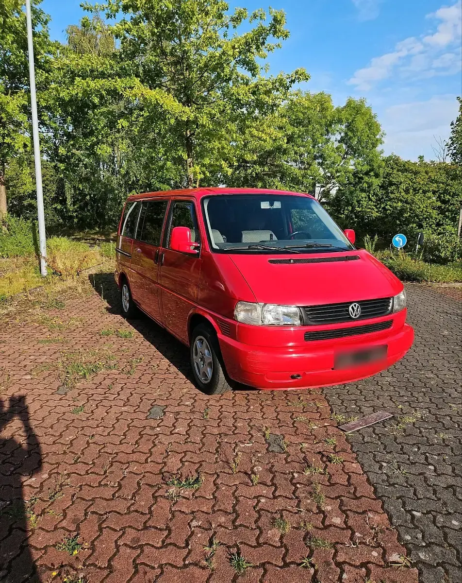 Gebraucht VW Multivan 102 PS (75 kW) 1998 Rot Van / Kleinbus