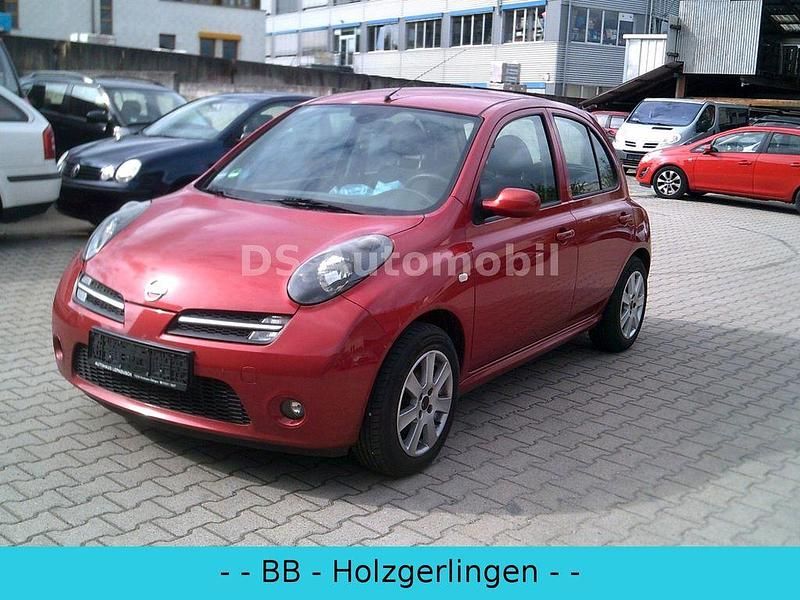 Gebraucht Nissan Micra Acenta 86 PS (63 kW) 2005 Rot Kleinwagen