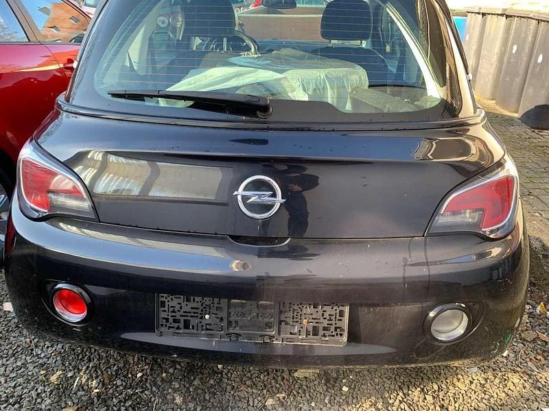Gebraucht Opel Adam Basis 69 PS (50 kW) 2014 Schwarz Kleinwagen