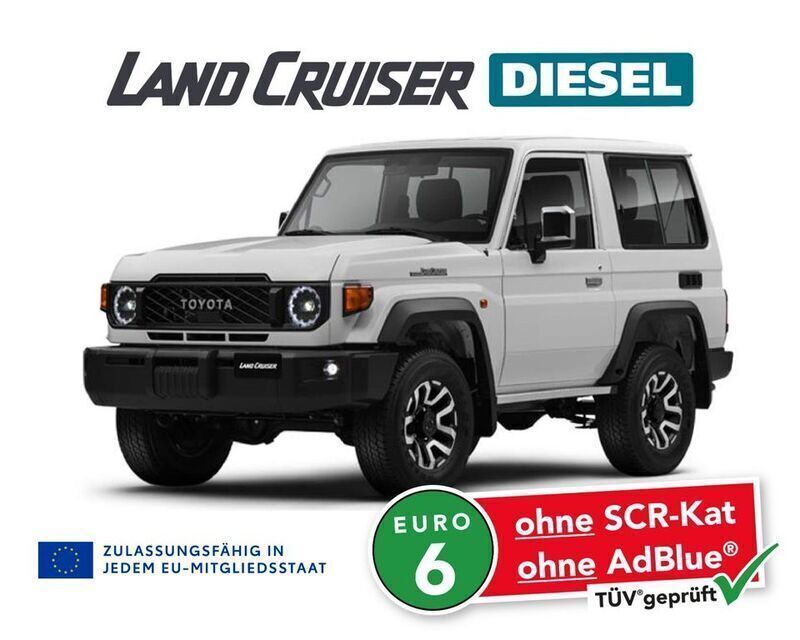 Weiß Neu 2025 Toyota Land Cruiser Luxury SUV | 88.990 € (Teuer) - Bild 1/4
