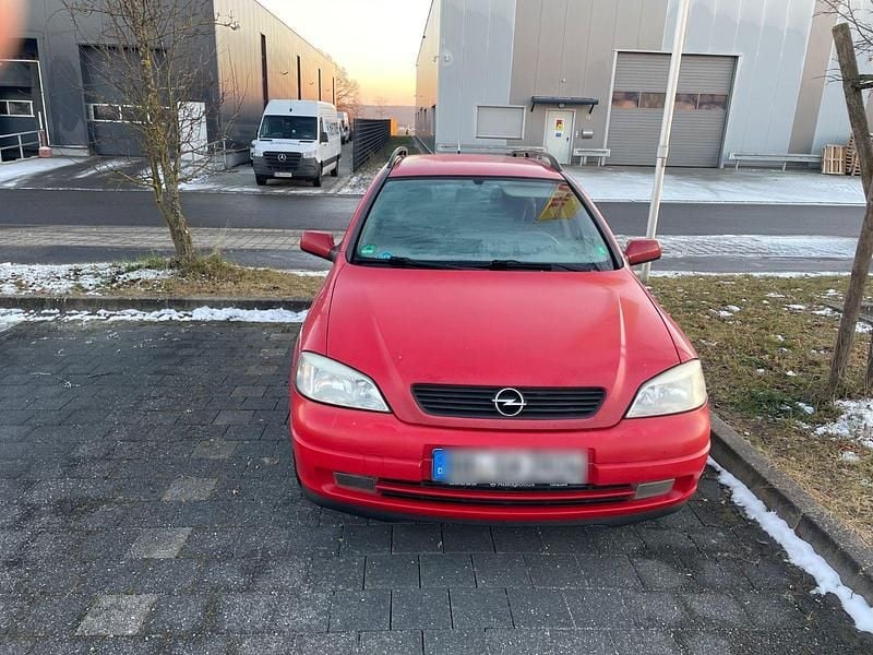 Gebraucht Opel Astra 90 PS (66 kW) 2007 Rot Kombi