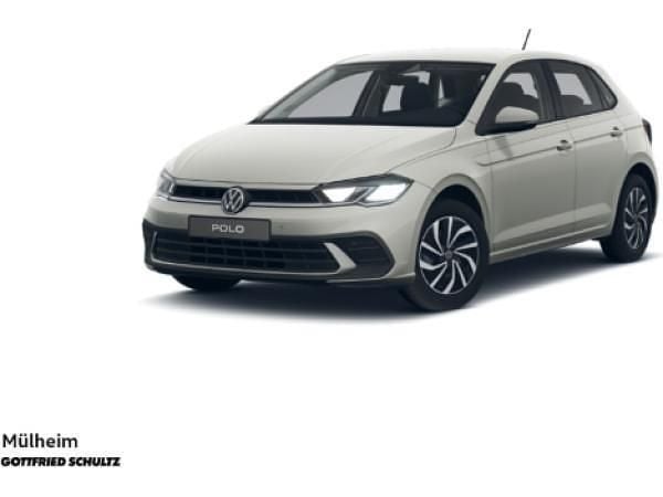 Grau (ascotgrau) Neu 2025 VW Polo Life Kleinwagen | 18.670 € (Superpreis) - Bild 1/4