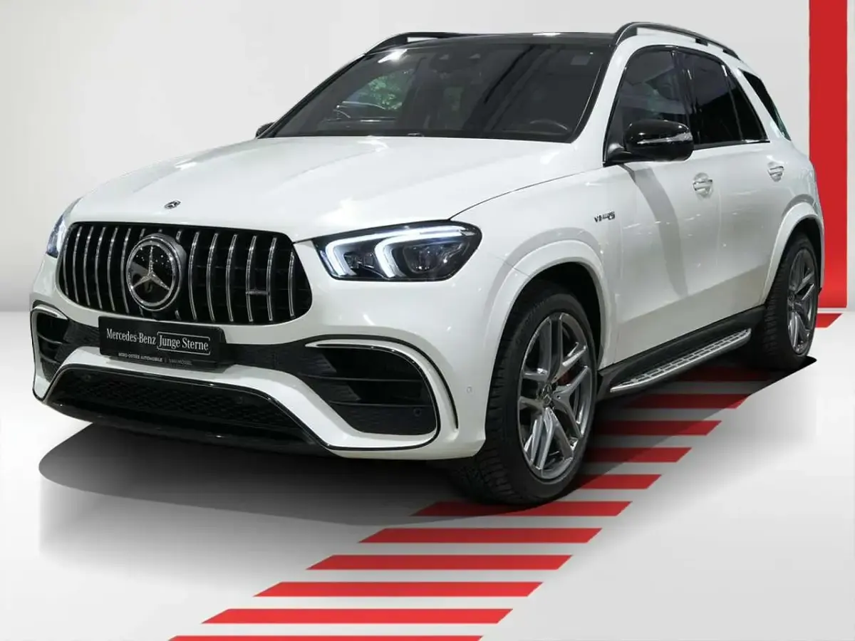 Gebraucht Mercedes GLE63 AMG AMG 612 PS (450 kW) 2023 Manufaktur diamantweiß bright SUV