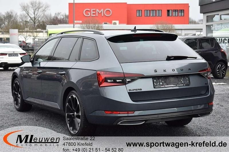 Gebraucht Skoda Superb SportLine 218 PS (160 kW) 2020 Quarzgrau metallic Kombi