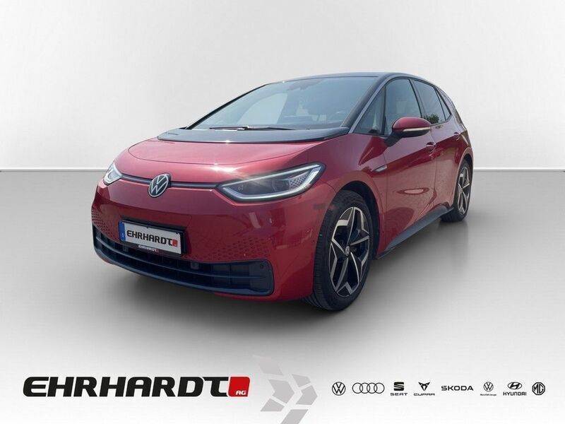 Rot Gebraucht 2022 VW ID.3 Pro Performance Kleinwagen | 26.790 € (Teuer) - Bild 1/2