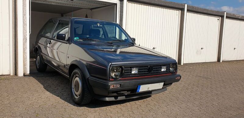 Grau Gebraucht 1990 VW Golf II Coupé | 4.950 € - Bild 1/4