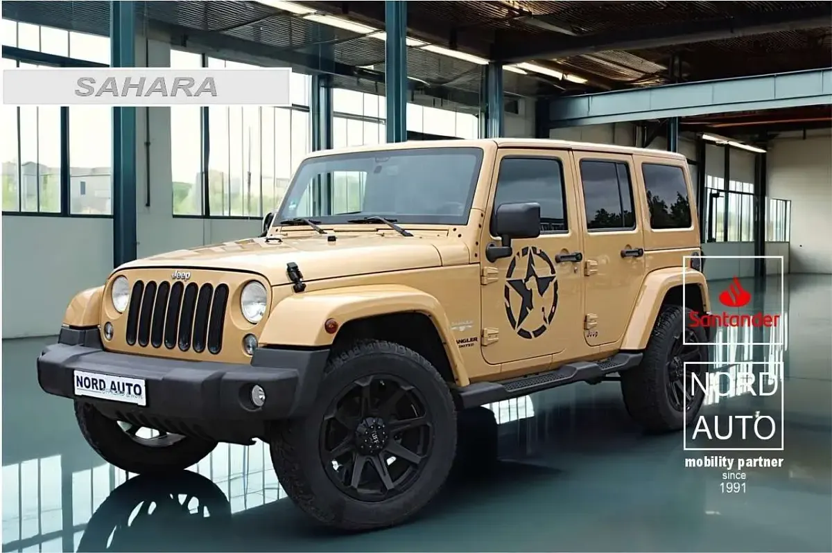 Gebraucht Jeep Wrangler Sahara 200 PS (147 kW) 2014 Gelb SUV