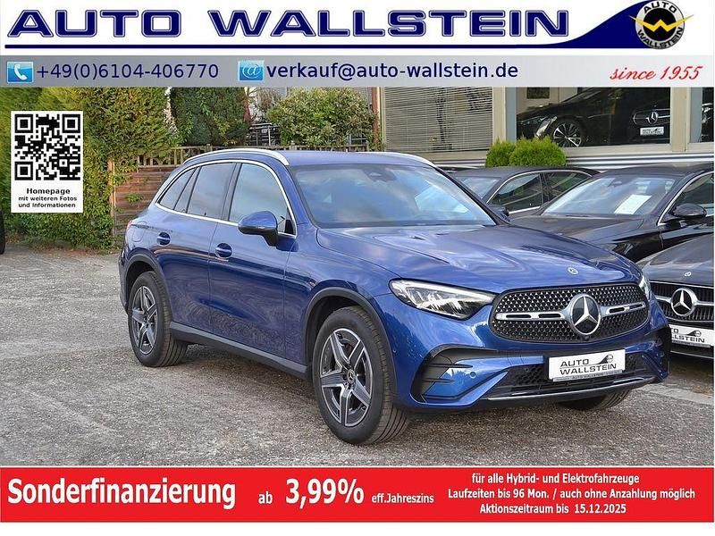 Spektralblau metallic Gebraucht 2022 Mercedes GLC300 Advanced Plus SUV | 50.980 € (Teuer) - Bild 1/4