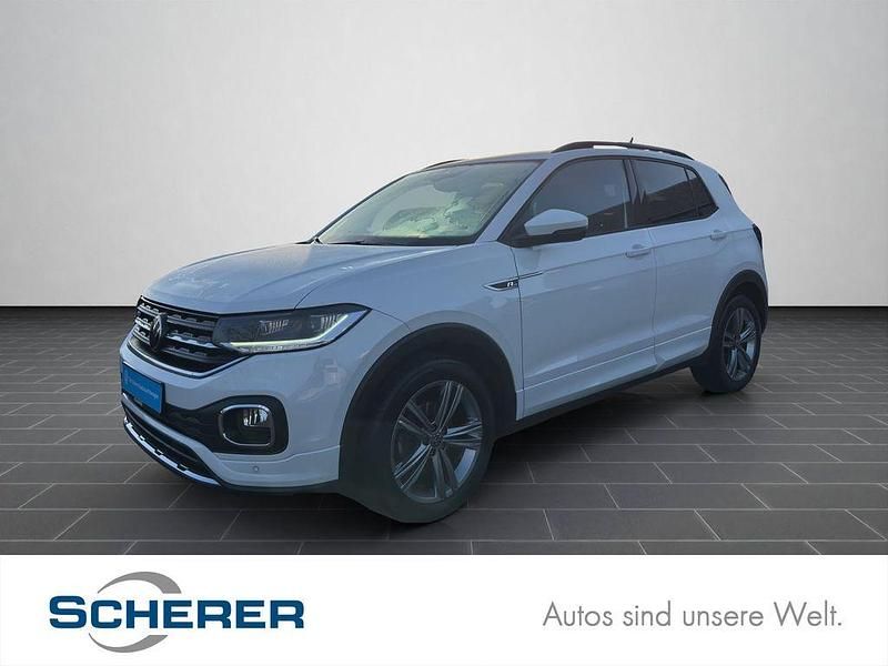 Weiß Gebraucht 2022 VW T-Cross R-line SUV | 18.490 € (Guter Preis) - Bild 1/4