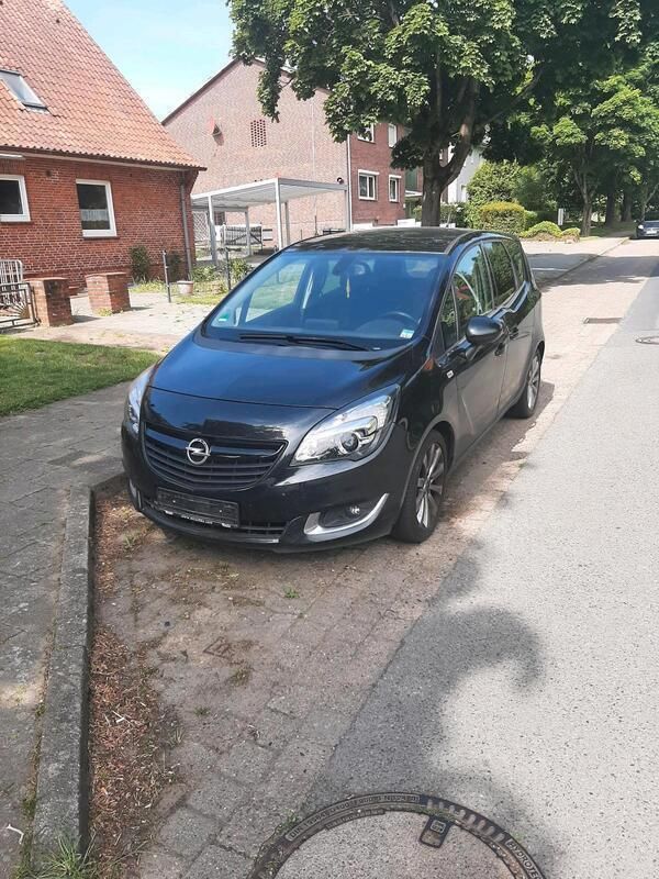 Schwarz Gebraucht 2014 Opel Meriva Van / Kleinbus | 3.000 € - Bild 1/4